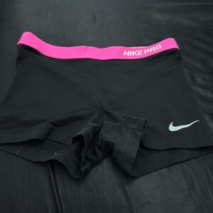 black nike pros